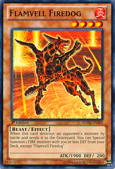 Flamvell Firedog [SDOK-EN009] Common | Devastation Store