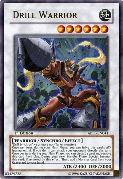 Drill Warrior [ABPF-EN041] Ultra Rare | Devastation Store