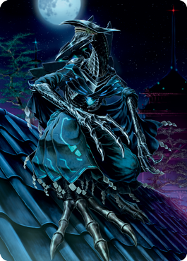 Jin-Gitaxias, Progress Tyrant Art Card [Kamigawa: Neon Dynasty Art Series] | Devastation Store