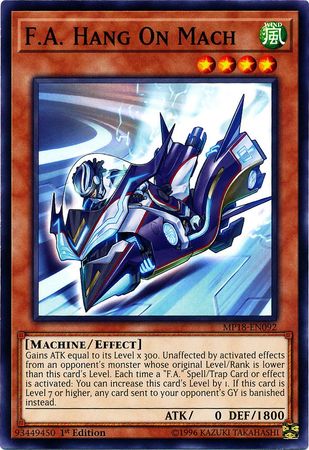 F.A. Hang On Mach [MP18-EN092] Common | Devastation Store