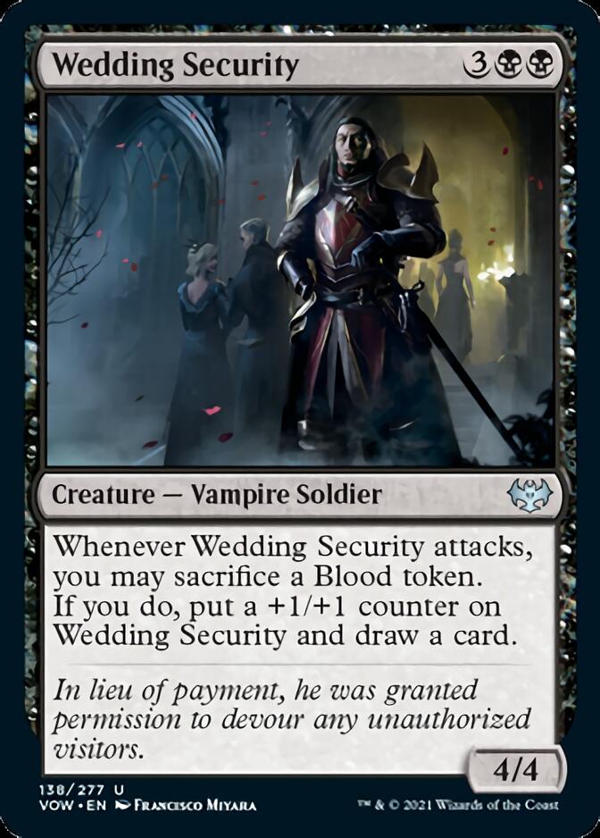 Wedding Security [Innistrad: Crimson Vow] | Devastation Store