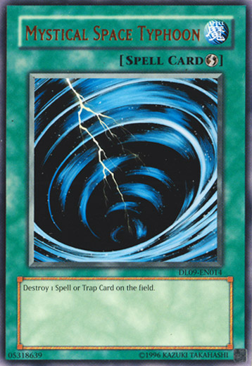 Mystical Space Typhoon (Bronze) [DL09-EN014] Rare | Devastation Store
