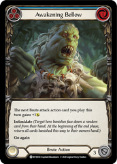 Awakening Bellow (Blue) [WTR034] Unlimited Edition Rainbow Foil - Devastation Store | Devastation Store