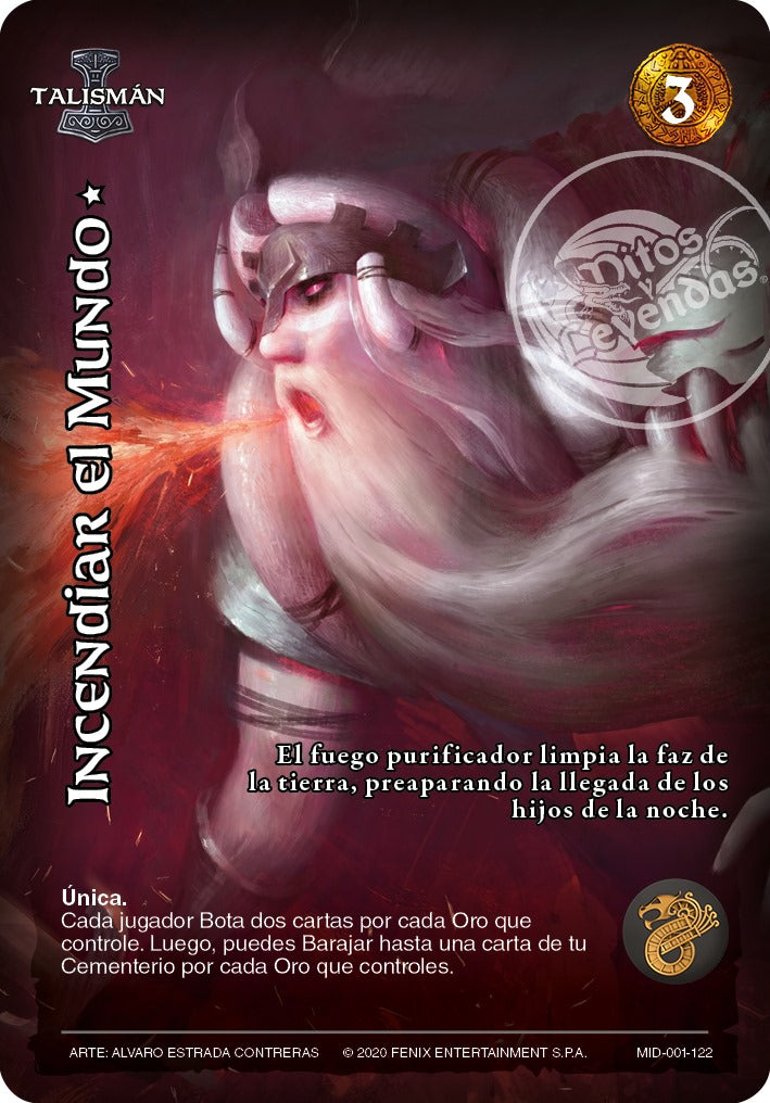 Incendiar El Mundo * - Devastation Store | Devastation Store