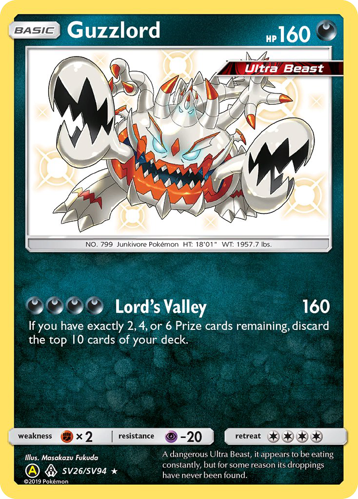 Guzzlord (SV26/SV94) [Sun & Moon: Hidden Fates - Shiny Vault] | Devastation Store
