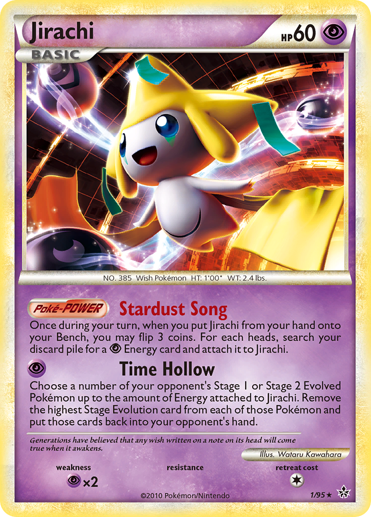 Jirachi (1/95) [HeartGold & SoulSilver: Unleashed] | Devastation Store