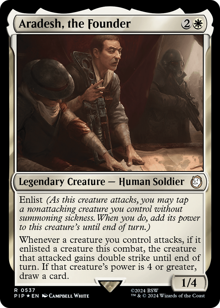 Aradesh, the Founder (Surge Foil) [Fallout] | Devastation Store