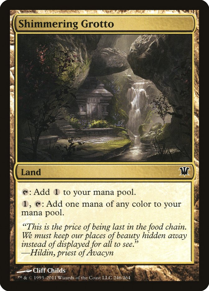 Shimmering Grotto [Innistrad] | Devastation Store