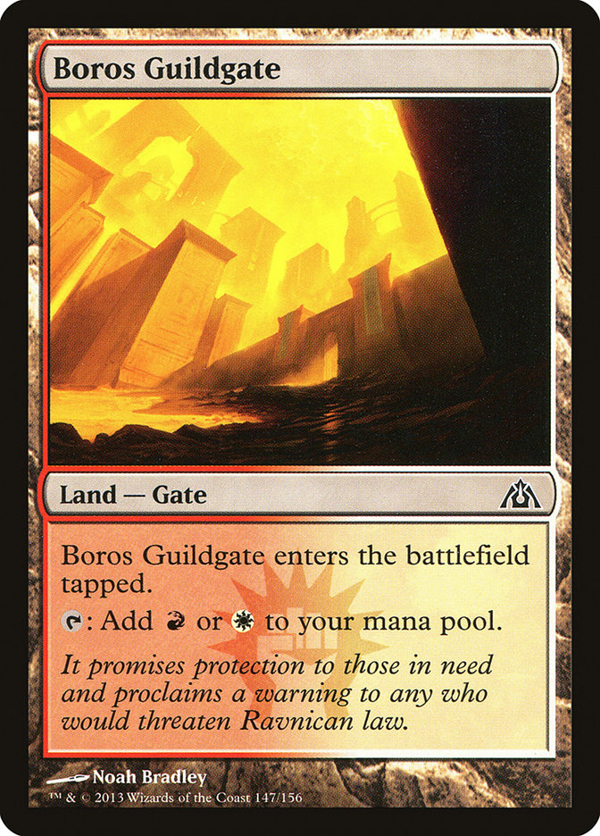 Boros Guildgate [Dragon's Maze] | Devastation Store