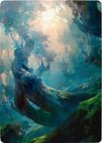 Forest 3 Art Card [Zendikar Rising Art Series] | Devastation Store