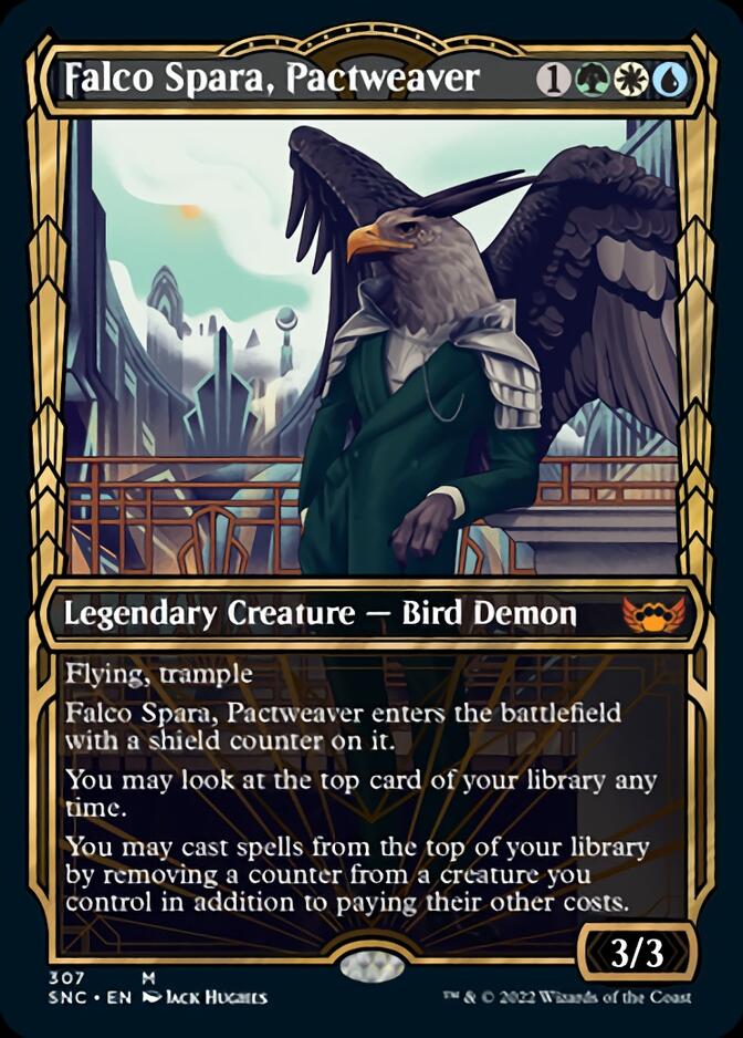 Falco Spara, Pactweaver (Showcase Golden Age) [Streets of New Capenna] | Devastation Store