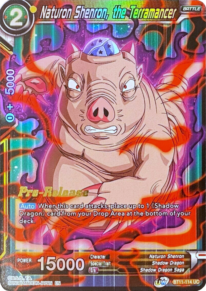 Naturon Shenron, the Terramancer (BT11-114) [Vermilion Bloodline Prerelease Promos] | Devastation Store