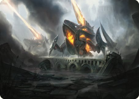Skitterbeam Battalion Art Card [The Brothers' War Art Series] | Devastation Store