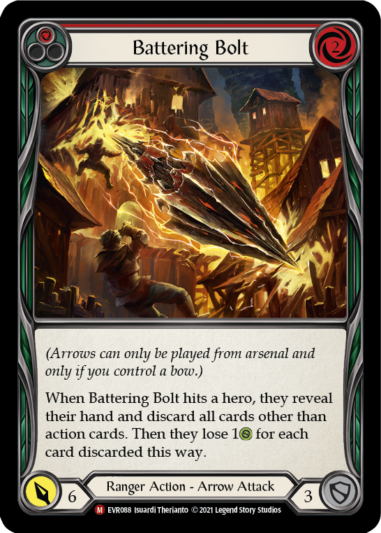 Battering Bolt [EVR088] (Everfest)  1st Edition Normal | Devastation Store