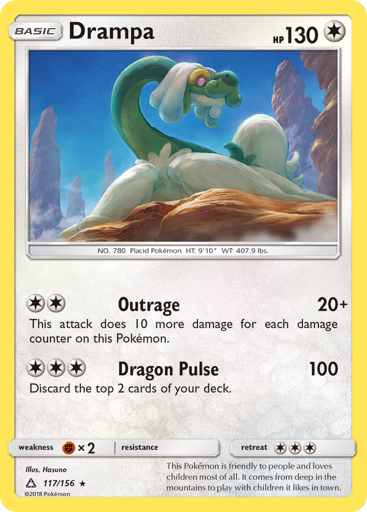 Drampa (117/156) [Sun & Moon: Ultra Prism] | Devastation Store