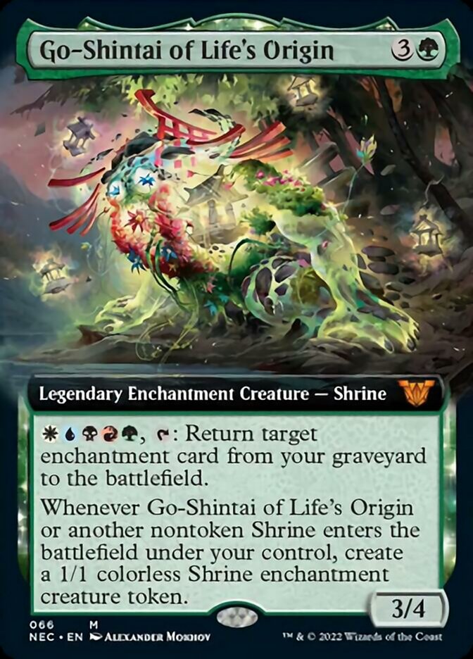 Go-Shintai of Life's Origin (Extended) [Kamigawa: Neon Dynasty Commander] | Devastation Store