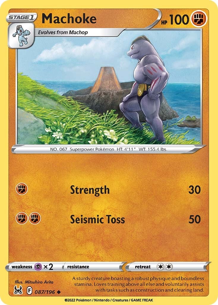 Machoke (087/196) [Sword & Shield: Lost Origin] | Devastation Store