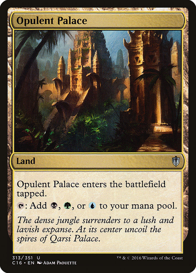 Opulent Palace [Commander 2016] - Devastation Store | Devastation Store