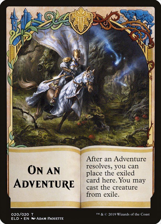 On an Adventure [Throne of Eldraine Tokens] | Devastation Store