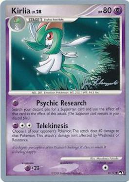 Kirlia LV.28 (8/17) (Psychic Lock - Jason Klaczynski) [World Championships 2008] | Devastation Store