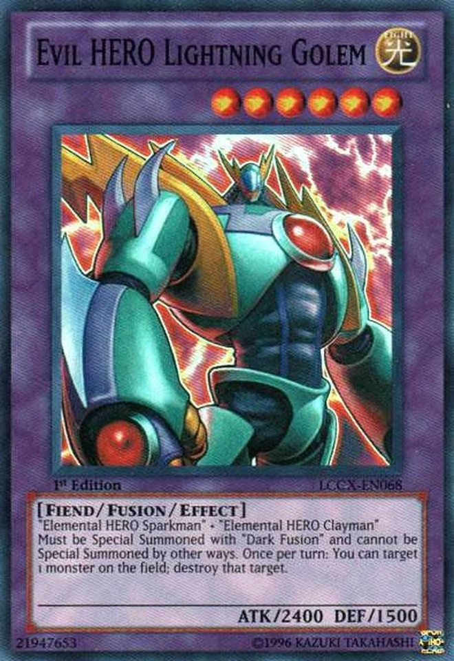 Evil HERO Lightning Golem [LCGX-EN068] Super Rare | Devastation Store