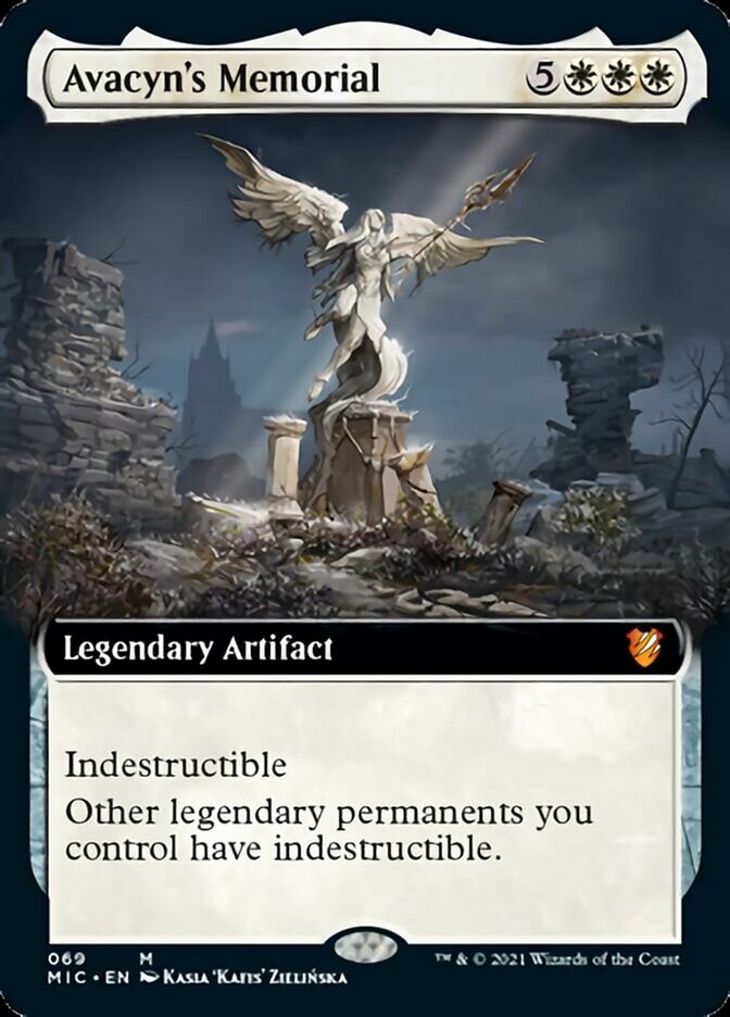 Avacyn's Memorial (Extended) [Innistrad: Midnight Hunt Commander] | Devastation Store