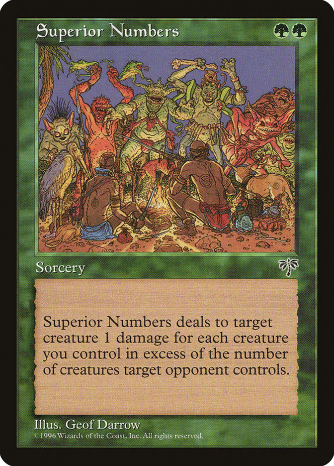 Superior Numbers [Mirage] - Devastation Store | Devastation Store