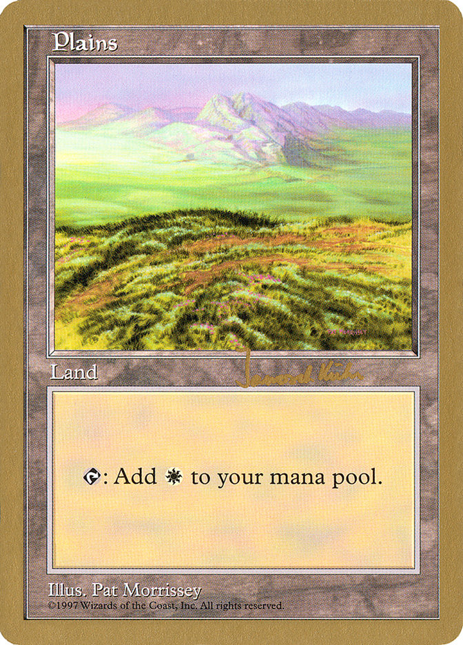 Plains (jk433) (Janosch Kuhn) [World Championship Decks 1997] | Devastation Store
