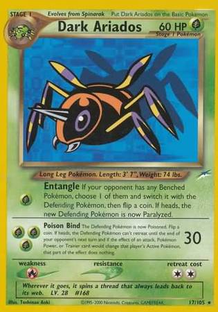 Dark Ariados (17/105) [Neo Destiny Unlimited] | Devastation Store