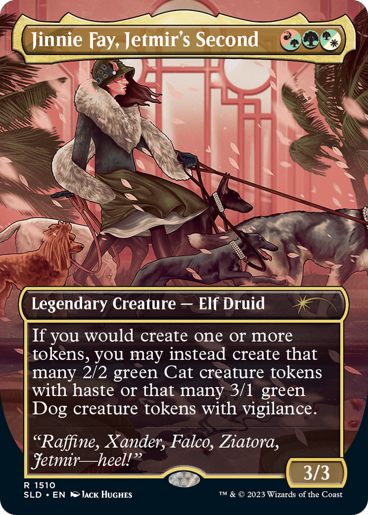 Jinnie Fay, Jetmir's Second // Jinnie Fay, Jetmir's Second [Secret Lair Commander Deck: Raining Cats and Dogs] | Devastation Store