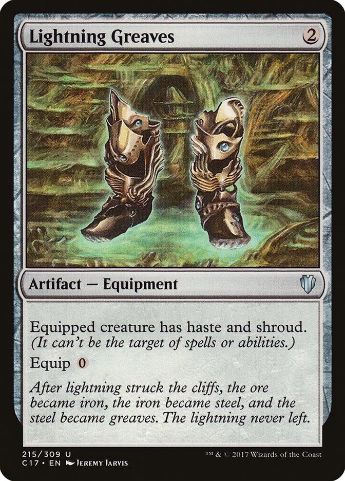 Lightning Greaves [Commander 2017] | Devastation Store