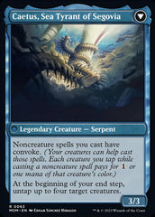 Invasion of Segovia // Caetus, Sea Tyrant of Segovia [March of the Machine] | Devastation Store