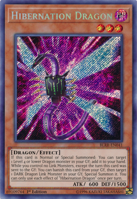 Hibernation Dragon [BLRR-EN041] Secret Rare | Devastation Store