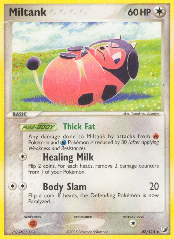 Miltank (42/115) [EX: Unseen Forces] | Devastation Store