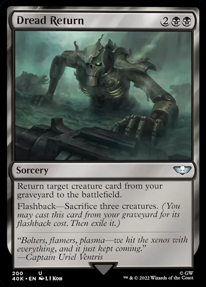 Dread Return (Surge Foil) [Universes Beyond: Warhammer 40,000] | Devastation Store