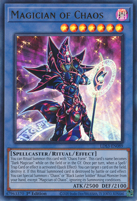 Magician of Chaos [LDS3-EN089] Ultra Rare | Devastation Store