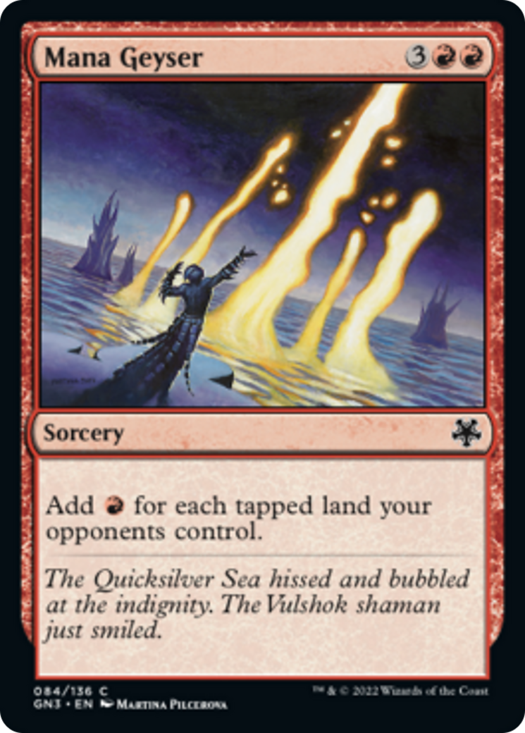 Mana Geyser [Game Night: Free-for-All] | Devastation Store