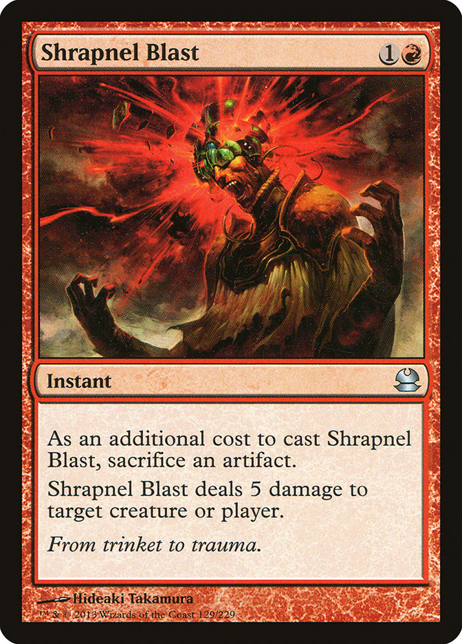 Shrapnel Blast [Modern Masters] - Devastation Store | Devastation Store