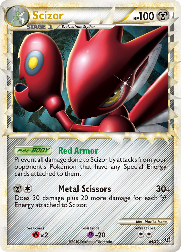 Scizor (84/90) [HeartGold & SoulSilver: Undaunted] | Devastation Store