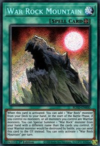War Rock Mountain [BLVO-EN000] Secret Rare | Devastation Store
