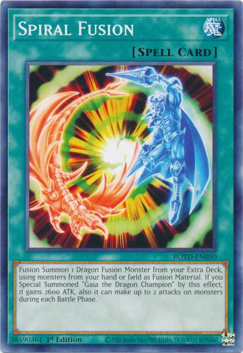 Spiral Fusion [ROTD-EN050] Common | Devastation Store