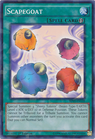 Scapegoat [BP03-EN139] Shatterfoil Rare | Devastation Store