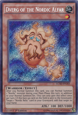 Dverg of the Nordic Alfar [LC5D-EN183] Secret Rare | Devastation Store