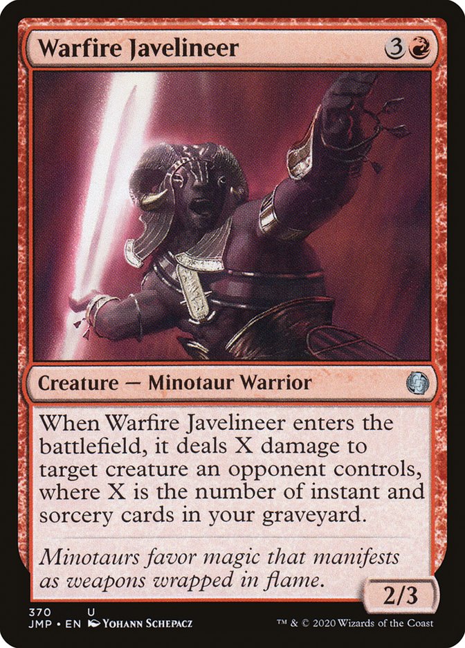 Warfire Javelineer [Jumpstart] | Devastation Store