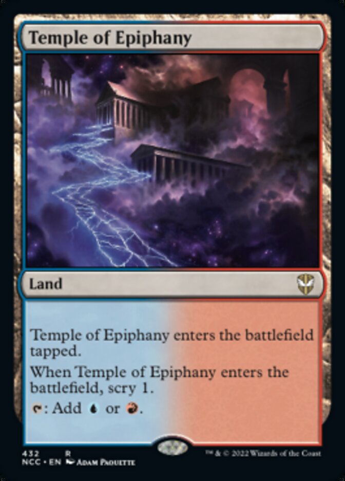 Temple of Epiphany [Streets of New Capenna Commander] | Devastation Store