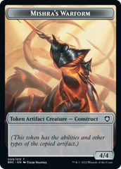 Mishra's Warform // Inkling Double-Sided Token [The Brothers' War Commander Tokens] | Devastation Store