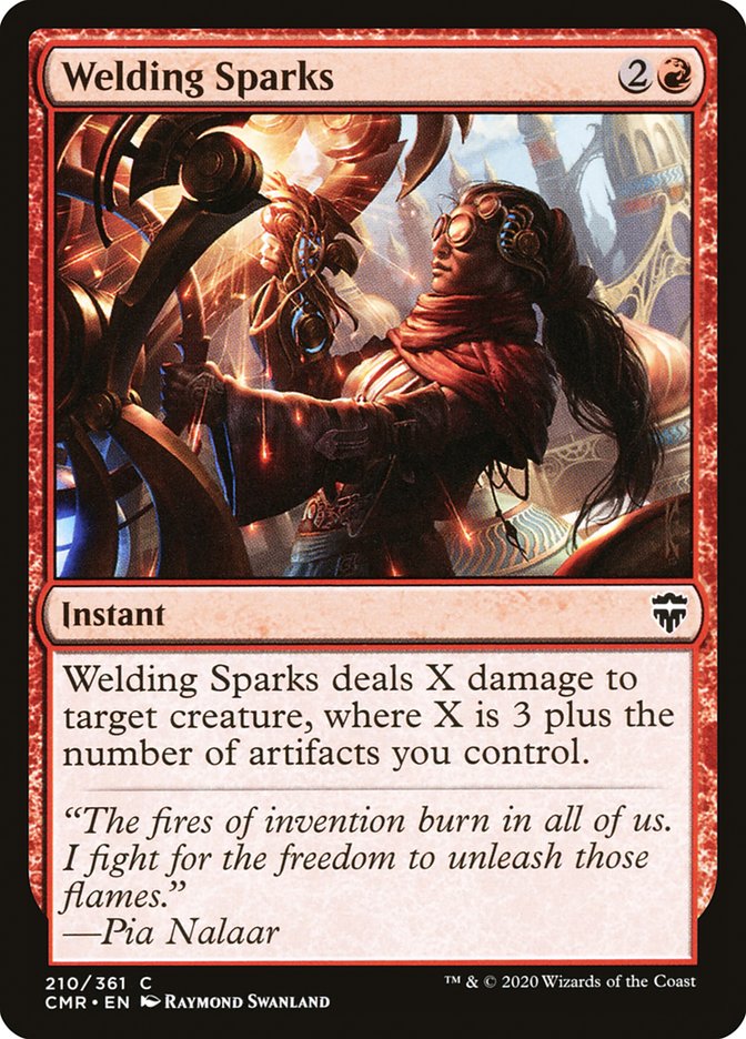 Welding Sparks [Commander Legends] | Devastation Store