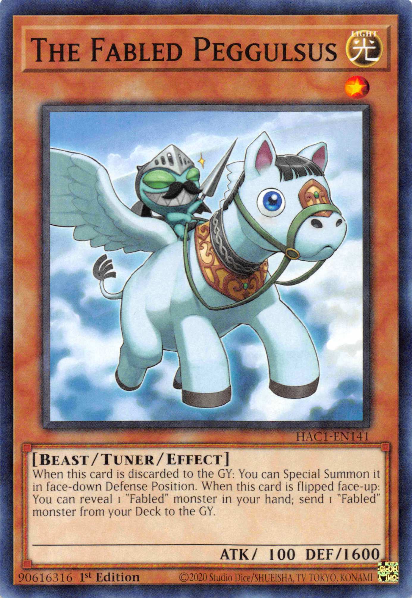 The Fabled Peggulsus [HAC1-EN141] Common | Devastation Store
