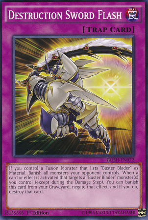 Destruction Sword Flash [BOSH-EN072] Common | Devastation Store