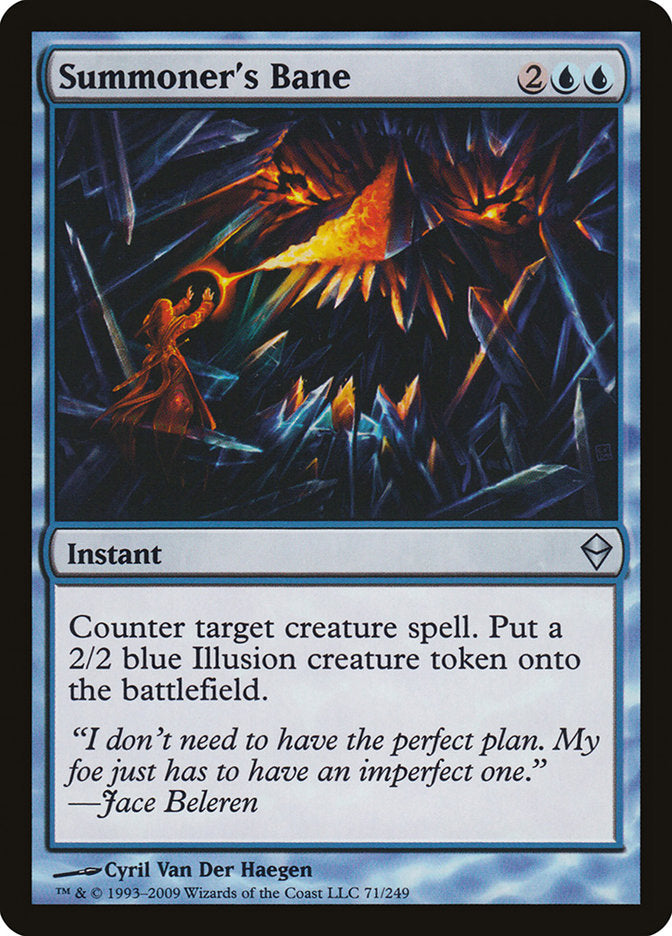 Summoner's Bane [Zendikar] | Devastation Store
